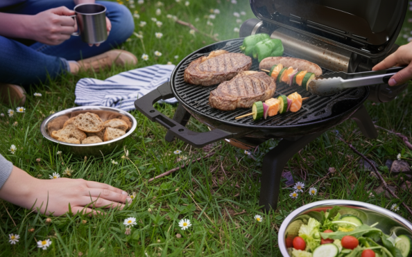 Газовый гриль O-GRILL 7 ULTRA orange + адаптер А