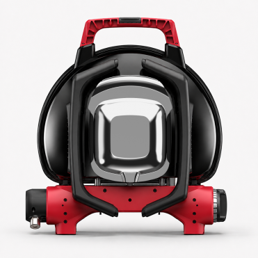 Газовый гриль O-GRILL 7 ULTRA red + адаптер А