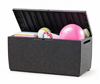 Сундук Ратан Капри (RATTAN STORAGE BOX CAPRI) 305л графит