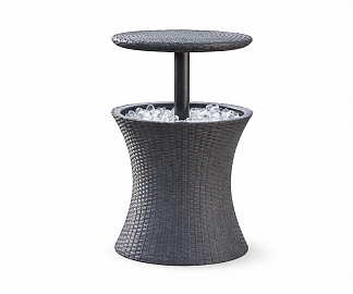 Стол Кул Бар Раттан (Cool bar rattan) графит