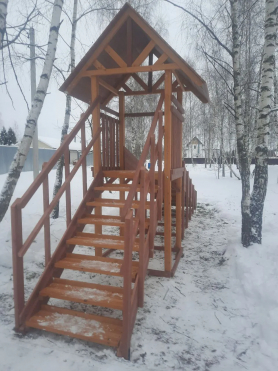 Зимняя горка Савушка зима 5 (скат 5м)