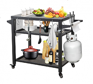 Стол на колесах для барбекю Лайт М