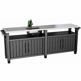 Стол для барбекю 415 Л (Unity Chef 415 L) графит