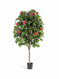 Камелия Вайн искусственная TREEZ Collection тёмно-розовая 170h