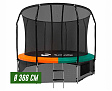 Батут Scholle Space Twin Green/Orange 12FT (3.66 м)