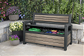 Скамья - сундук Дэко (Deco Garden Bench Ashwood) 227 л ясень