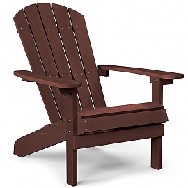 Кресло Адирондак (Adirondack HDPE) коричневый