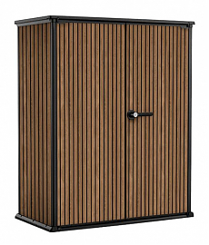 Шкаф Вертикальный (Vertical Shed) 1400 L коричневый венецианский