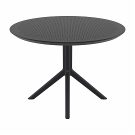 Стол пластиковый Sky Table 105 (черный)