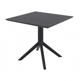 Стол стеклопластик Sky Table 80 (черный)
