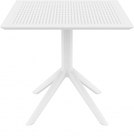 Стол стеклопластик Sky Table 80 (белый)